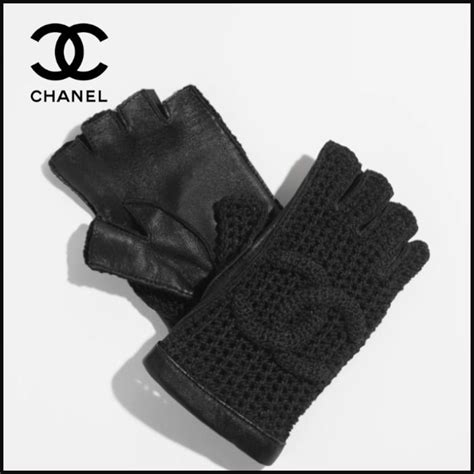 leather chanel gloves|leather chanel gloves women.